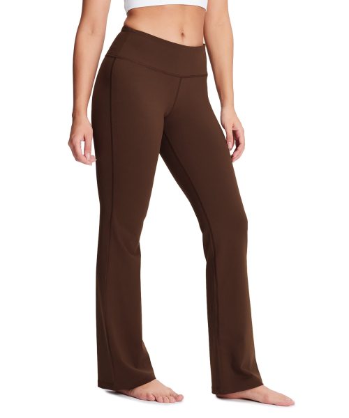 Essential Bootcut Yoga Pants (Brown)